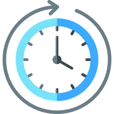 Patch application timespan visual